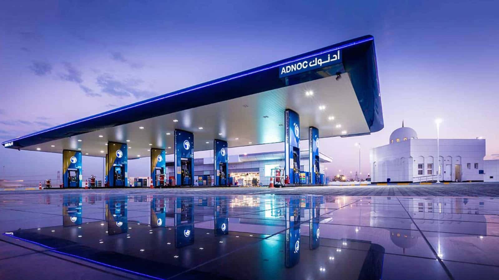 Dubai petrol station
