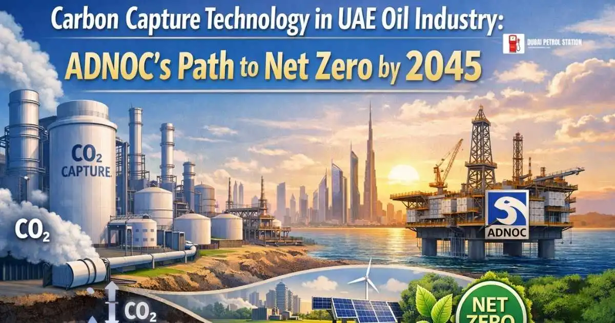Carbon Capture Technology in UAE Oil Industry: ADNOC’s Path to Net Zero by 2045